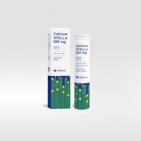 Viên sủi Calcium Stella 500mg phòng và hỗ trợ điều trị loãng xương (20 viên)