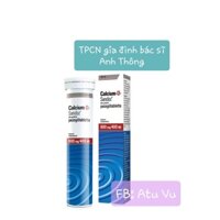 Viên sủi canxi Calcium-D-sandoz từ Hungary