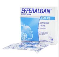 Viên sủi Efferalgan 500mg (Paracetamol) hỗ trợ giảm đau, hạ sốt (Hộp 4 vỉ x 4 viên) – Pháp UPSA SAS