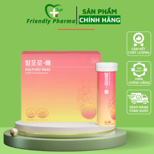 Viên sủi giảm cân Balporo Bbae - 30 viên
