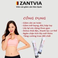 Viên Sủi Giảm Cân ZANTIVA EVERFIT DIET Hàn Quốc Giảm cân nhanh cấp tốc an toàn hiệu quả không phải thuốc giảm cân
