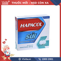 Viên sủi giảm đau, hạ sốt Hapacol 500mg | Hộp 16 viên