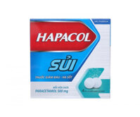 Viên sủi giảm đau, hạ sốt Hapacol 500mg (4 vỉ x 4 viên/hộp)