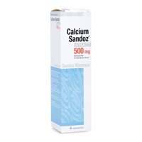 Viên sủi hỗ trợ và điều trị tình trạng thiếu hụt Canxi Calcium Sandoz (500mg)