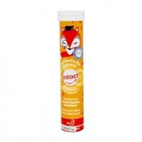 Viên Sủi Intact Sắt Vitamin C Sanotact 15 viên - Bổ sung Sắt   Vitamin C ( vị cam)