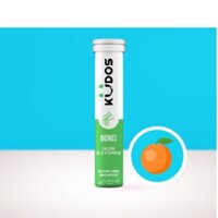 Viên sủi KUDOS BONE - Thực phẩm bảo vệ sức khỏe KUDOS BONE HEALTH CALCIUM, D3 & VITAMIN K2 (20 viên/ tuýp).