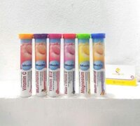 Viên sủi Mivolis bổ sung Sắt Eisen + Vitamin C 20v