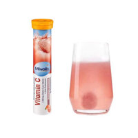 Viên sủi Mivolis Vitamin B12 vị dâu tự nhiên của Đức – Tăng cường sức khoẻ
