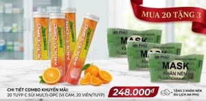 Viên sủi Multi OPC Tube 20 viên