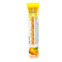 Viên sủi Multi Vitamin My Life hỗ trợ tăng đề kháng , giảm mệt mỏi (Tuýp 20 viên)