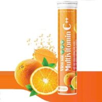 Viên sủi Multivitamin C++ - hỗ trợ tăng cường sức khỏe, nâng cao sức đề kháng (Tuýp 20 viên x4g)