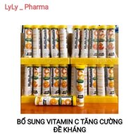 VIÊN SỦI MULTIVITAMIN CAM _ TĂNG CƯỜNG ĐỀ KHÁNG CHO SỨC KHỎE [ Lốc 10 tuýp]