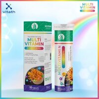 Viên Sủi Multivitamin Đông Trùng Hạ Thảo Giúp Tăng Cường Sức Đề Kháng, Nâng Cao Hệ Miễn Dịch Tuýp 10 Viên