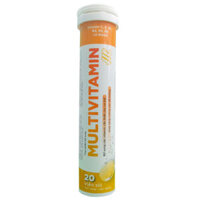Viên sủi Multivitamin HL, bổ sung một số vitamin, giúp tăng cường sức đề kháng