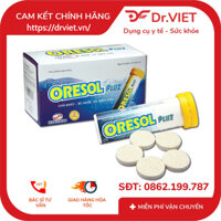 Viên sủi Oresol Pluz Hadiphar giúp bù chất điện giải