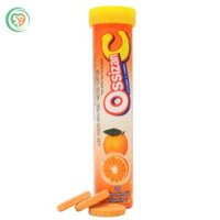 Viên sủi Ossizan Vitamin C 150mg bổ sung Vitamin C, tăng đề kháng cơ thể (hộp 20 viên nén sủi)
