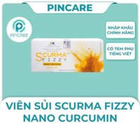 Viên sủi Scurma Fizzy Nano Curcumin hỗ trợ giảm các vấn đề về dạ dày tá tràng - PINCARE Health & Beauty