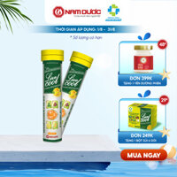 Viên sủi tăng đề kháng Livecool Nam Dược 16 viên sủi x 4g,bổ sung vitamin C, kẽm và thảo dược,củng cố hệ miễn dịch
