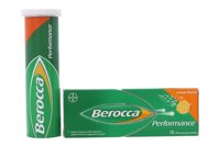 Viên sủi vị cam bổ sung vitamin, khoáng chất Berocca Performance ( Tuýp 10 viên )