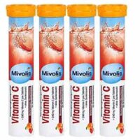 Viên sủi Vitamin C Mivolis tuýp 20 viên nhập khẩu Đức