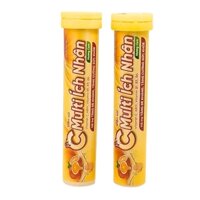 Viên sủi Vitamin C Multi Ích Nhân (hương cam) tăng cường sức đề kháng (Tuýp 16 viên)