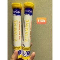 Viên sủi Vitamin C Prolife - Hàng Pháp