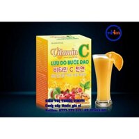 Viên sủi Vitamin c tổng hợp lựu đỏ bưởi đào