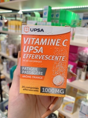 Viên sủi Vitamine C UPSA 1000mg 20 viên