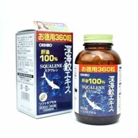 Viên sụn vi cá mập Squalene Orihio Nhật Bản bổ xương khớp, tim mạch và mắt