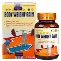 Viên Tăng Cân Body Weight Gain, hỗ trợ tăng hấp thu dinh dưỡng, cân nặng