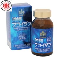 Viên tảo uống hỗ trợ ung thư Fucoidan Okinawa xanh 180 viên Nhật Bản