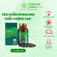 Viên tảo xoắn spirulina Nhật Bản Cao Cấp Linaspina tăng cường sức khỏe thải độc tố Hàng Chính Hãng