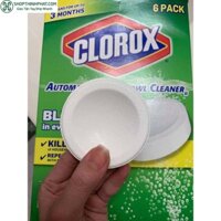 Viên tẩy bồn cầu không màu, không mùi Clorox Automatic toilet Cleaner Cleaner – đỉnh cao vệ sinh – hộp 6 viên