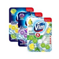 Viên Tẩy Bồn Cầu Vim Power 5: Giải Pháp Cho Nhà Vệ Sinh Sạch Khuẩn Thơm Mát Suốt 30 Ngày