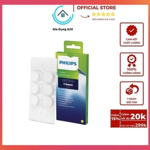 Viên tẩy dầu cafe Philips CA6704/10 6 viên