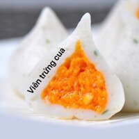 Viên thả lẩu trứng cua fisro nhập khẩu Malaysia 500gr nổ lép bép
