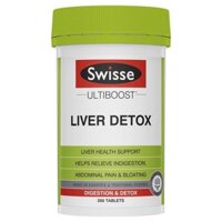 Viên Thải Độc Gan Swisse Liver Detox (Úc) 120v / 200v