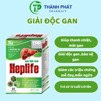 Viên thanh nhiệt Heplife TPP - Hỗ trợ giúp thanh nhiệt,mát gan,giải độc gan,bảo vệ gan.