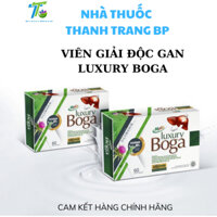 Viên thanh nhiệt mát gan luxury boga mela, giải độc gan,hạ men gan, giảm mề đay, mẩn ngứa 60 viên