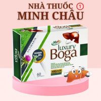 Viên thanh nhiệt mát gan luxury boga mela chính hãng giải độc gan,hạ men gan, giảm mề đay, mẩn ngứa,vàng da 60 viên