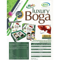 Viên thanh nhiệt mát gan luxury boga mela chính hãng giải độc gan,hạ men gan, giảm mề đay, mẩn ngứa,vàng da 60 viên
