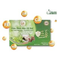 VIÊN THẢO MỘC CỦ GAI - AN THÁI PHƯƠNG - NANOFECALXI HỘP 30 VIÊN GIẢI PHÁP 3 TRONG 1 CHO BÀ BẦU