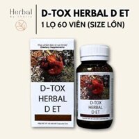 Viên thảo mộc giảm cân giữ dáng, giảm béo, đẹp da DETOX HERBAL DIET - Herbal By Sherry