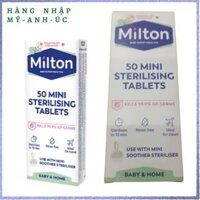 Viên tiệt trùng Milton Hộp 50 Viên Anh [HSD 7.2026]