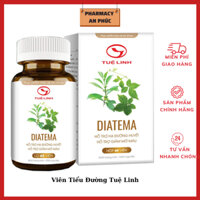 Viên Tiểu Đường Diatema Tuệ Linh - Giúp Hạ Đường Huyết- Giảm Mỡ Máu , Phòng Biến Chứng Bệnh Tiểu Đường (Lọ 60 viên)