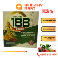 Viên tiêu hóa Vitamin 18B Davico, tương trợ tăng sức đề kháng, tăng tốc sức khỏe hiện trạng Hộp 60v