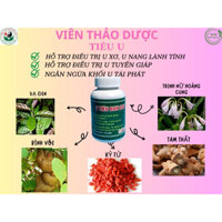 Viên Tiêu U Dược Liệu Tự Nhiên Tiêu U Xơ Tử Cung, U Nang, U Tuyến Tiền Liệt, U Tuyến Giáp...