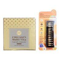 Viên Tinh Chất Dưỡng Trắng Vitamin, Collagen Tổng Hợp AMMUD Nhật Bản 12 28 38 viên