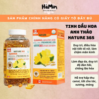 Viên tinh dầu hoa anh thảo Nature 365 viên Gamma Linolenic Acid hỗ trợ sức khỏe