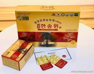 Viên tinh dầu thông đỏ Dami Hansongwong cao cấp 120 viên